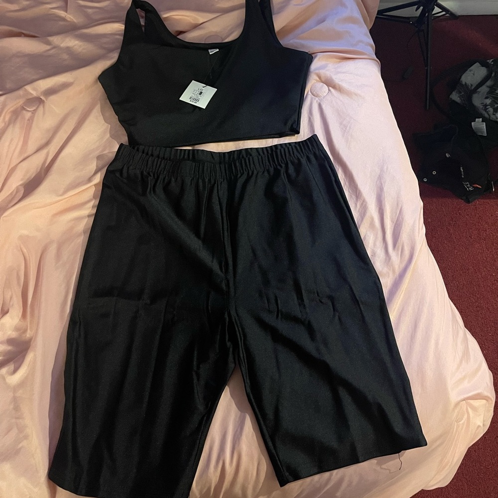 2 piece Crop top set